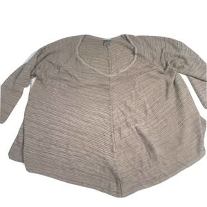 Women’s Plus‎ Size 26/28 Avenue 3X Light Pink Oversized Pullover Sweater Top
